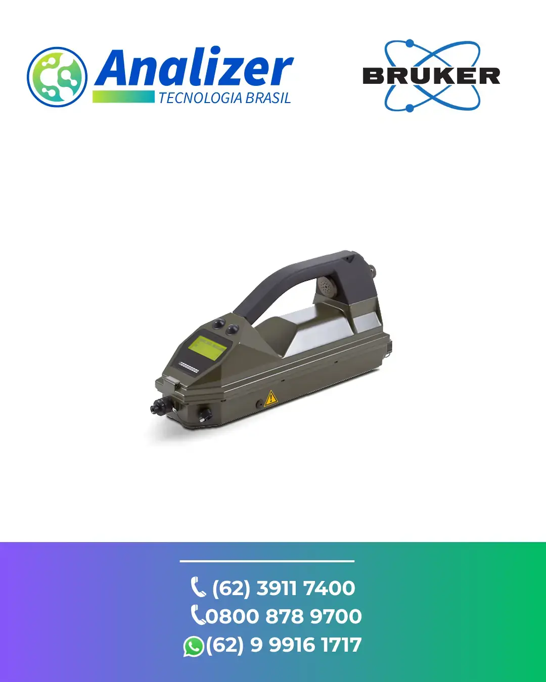 CONSERTO EM DETECTOR QUIMICO PORTATIL IMS RAID M100PLUS BRUKER BRASIL